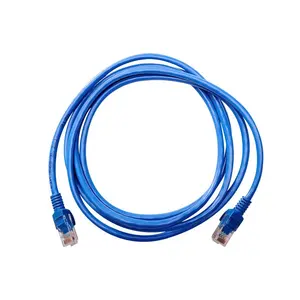 Chine Utp Cat5e Cat6a Cat7 Rj45 24awg cuivre nu Pvc Lszh 1m Cat6 cordon de raccordement 2m 5m