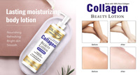 Marque privée peau noire naturelle collagène beurre corporel hydratant nourrissant lait Lotion corporelle pour femmes peau sèche