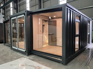 Casa Contenedor Moderna Plegable y Expandible, Finamente Decorada, Resistente a Huracanes, Ideal <span class=keywords><strong>para</strong></span> Vacaciones en la Playa - Product Image 1
