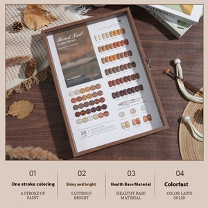 2025 nuevo Maillard caramelo hierro marrón Otoño Invierno Mocha leche café 30 colores Gel esmalte de uñas francés LED especial para tiendas de uñas - Product Image 2