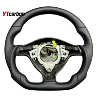 YTcarbon pour Golf MK4 GTI Bora Passat B5 R32 Jetta Pièces automobiles Accessoires intérieurs de voiture Volant en cuir personnalisé