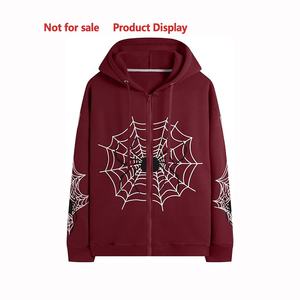 Custom Hot Anime Hoodie Factory With Custom Logo Zippered Video Game &amp; Anime Inspired Sweatshirts <strong>Hooded</strong> Style <strong>Zip</strong> up Hoodie - Product Image 1