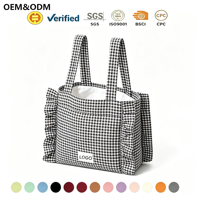 Panier à couches suspendu et organiseur de poussette en polyester résistant à l'eau, grande capacité, sangle détachable pour le rangement des biberons
