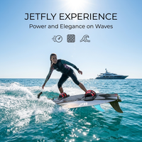 Prêt à expédier : Planche de surf à moteur Black Ocean Cruiser, Mode Sport, Véhicule aquatique marin, Dispositif de ski nautique avec aileron et coque