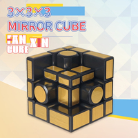Cube magique miroir 3x3 à haute efficacité, SpeedCube lisse, Puzzle Cubes, jouet