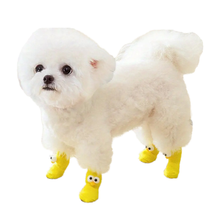 Automne hiver chaud anti-dérapant <span class=keywords><strong>chien</strong></span> chaussettes mignon dessin animé chaussures <span class=keywords><strong>pour</strong></span> animaux de compagnie patte Protection <span class=keywords><strong>chien</strong></span> accessoires-<span class=keywords><strong>pour</strong></span> chats - Product Image 2