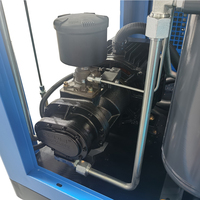Compresseur d'air portable à piston de 2,2 kW, 3 CV, 3 cylindres, refroidi par air, 500 L, avec moteur pour la peinture automobile