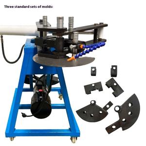 Hydraulic HTB-1000 Portable Electric Square Tube <b>Bending</b> <b>Machine</b> Semi-Automatic with Optional Mold Bottom Wheel Movable Features - Product Image 4