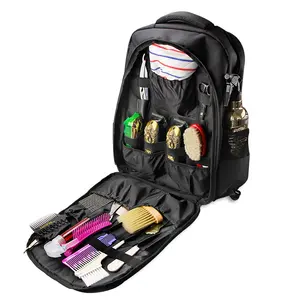 Best Selling Product Top Seller Hair Accessories Supplier Barber Tool Backpack Bag Salon Storage Bag