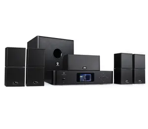 Tonewinner MS-02 New Dolby 5.1 home theater system with amp + subwoofer + 4 pcs surround sound speakers + center speaker theatre