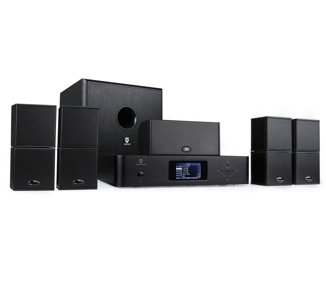 Tonewinner MS-02 New Dolby 5.1 Home Theater System with Amp + Subwoofer + 4 Pcs Surround Sound Speakers + Center Speaker Theatre