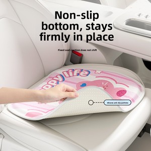 Cojín de Gel Refrigerante para Asiento de Coche, Transpirable, con Diseño de Dibujos Animados, de una Sola Pieza, Estético, <span class=keywords><strong>Universal</strong></span>, para Mujeres, para Todas las Estaciones - Product Image 2