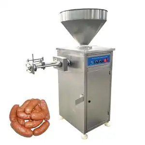 Large Capacity Automatic Sausage Filling Machine Pneumatic Sausage Stuffing Machine Enema Punch Card Machine