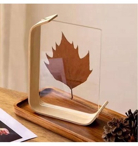 กรอบรูปอะคริลิคสุดสร้างสรรค์แท่นตั้งโชว์สำหรับดอกไม้แห้งและพืชตัวอย่างประเภทกล่องเงา - Product Image 3