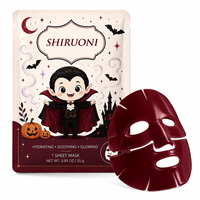 Masque facial de vampire d'Halloween OEM avec PDRN Glow Boost Collagen pour les fêtes