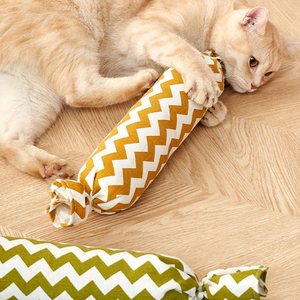 Juguetes para gatos Since Hi Relieve Boredom <span class=keywords><strong>Catnip</strong></span> Lino Simulación Pescado Bebé gato Dientes Gatito Tease <span class=keywords><strong>CAT</strong></span> Stick Suministros para mascotas - Product Image 2