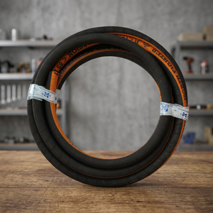 Tuyau de mortier résistant à l'usure 25 mm avec connecteurs à dégagement rapide pour machine à plâtrer - Product Image 2