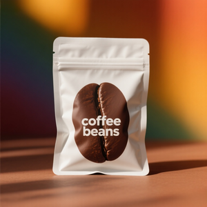 Tùy chỉnh dây kéo hàng đầu kích thước nhỏ Ba bên con dấu Ziplock túi với nước mắt notch góc tròn cho hạt cà phê - Product Image 1