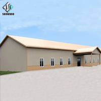 Hangar préfabriqué commercial de construction de plan d'église en métal de structure en acier à vendre