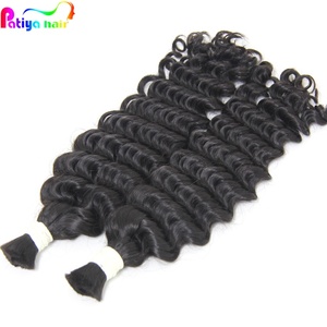 Cabello Humano Remy Malaíso de Onda Profunda para Trenzas, Calidad 12A, Crudo Sin Procesar, Sin Trama, Compra en Línea, Productos Baratos - Product Image 3