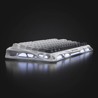 GravaStar Mercury K1 75% RGB Mechanical Gaming Keyboard 2.4GHz Wireless 8000mAh Battery USB-C Interface Plug&Play Hot Swappable