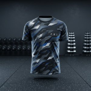 Custom Sublimation <b>Men</b> <b>T</b> <b>Shirt</b> Polyester Sports Tee Breathable Quick Dry Short Sleeve Printed Top for Summer - Product Image 4