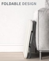 Petite table pliante, plateau TV réglable, bureau de pique-nique portable, sans assemblage, facile à ranger et à transporter