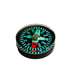 Mini Portable 20Mm Magnetic Compass North Pointing Needle For Outdoor Hiking Camping Navigation Guide - Product Image 1