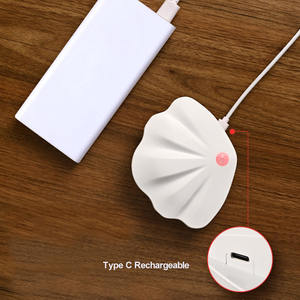 Type C Oplaadbare Bewegingssensor Dimbare Trap Muur Licht Magnetische Basis 3 Lichte Kleuren Led Bewegingssensor Nachtlampje - Product Image 6