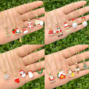 Collar chapado en oro <span class=keywords><strong>de</strong></span> moda <span class=keywords><strong>de</strong></span> la Virgen María/<span class=keywords><strong>Cruz</strong></span>/San <span class=keywords><strong>Benito</strong></span>, collar con colgante <span class=keywords><strong>de</strong></span> religión <span class=keywords><strong>de</strong></span> oro, collar con abalorio <span class=keywords><strong>de</strong></span> corazón - Product Image 2