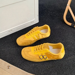 รองเท้าผ้าใบแฟชั่นสไตล์วินเทจ ดีไซน์เยอรมัน สำหรับผู้หญิง รุ่นใหม่ประจำฤดูร้อนปี 2025 ระบายอากาศได้ดี พื้นนุ่ม - Product Image 6