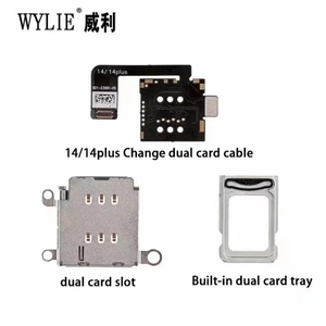 Wylie 14plus Change Dual Card Assembly for Iphone14plus and IP14 - Product Image 2
