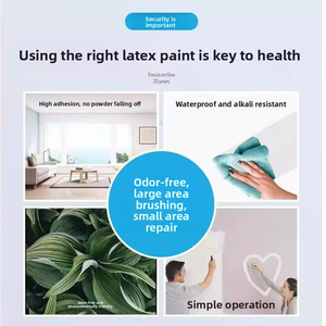 Phoenix Lion 50kg สีเคลือบยางภายในกันน้ำสเปรย์ทำความสะอาดง่ายพร้อมเอฟเฟกต์การตกแต่งที่สวยงาม - Product Image 6