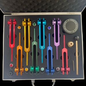 8 cầu vồng màu hỗn hợp điều chỉnh ngã ba biểu tượng tùy chỉnh in laser điều chỉnh ngã ba bộ với điều chỉnh ngã ba Exciter - Product Image 2