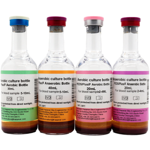 Medio de cultivo de sangre aeróbico y anaeróbico para botellas de cultivo de sangre de cultivo microbiano para laboratorios de hospitales - Product Image 1