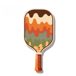 Pala de Pickleball Personalizable para Adultos, con Núcleo de Panal de PP para Descompresión, Ecológica, Duradera, Termoformada, de Fibra de Carbono y Vidrio - Product Image 1