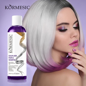 Marque privée KORMESIC Color Lock Shampooing <span class=keywords><strong>Violet</strong></span> Couleur Correcte <span class=keywords><strong>Effet</strong></span> Longue Durée Enlever Les Cheveux Jaune - Product Image 1