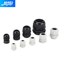 HISI HJSPG PG21 PG Type Presse-étoupe en nylon étanche IP68 haute/basse tension pour câble, connecteur électrique sous-marin