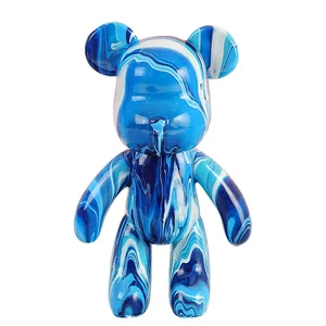 Tùy Chỉnh 18cm/23cm/33cm/53cm cao gấu hình trong artcraft Màu sắc DIY chất lỏng gấu với Frosted bề mặt làm từ nhự<span class=keywords><strong>a</strong></span> - Product Image 1