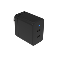 THEONE Fabrieks prijs 45W Gan Snellader Dubbele Type C Voor Elektronische Producten Mobiele Telefoon Aangepaste Logo Kleurenverpakking