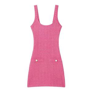 Nouvelle Robe d'Été Chic et Décontractée pour Femme avec Bretelles Courtes Élastiques, Taille Naturelle, Coupe Droite – Tendance Polyvalente et Douce - Product Image 4