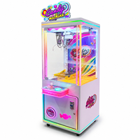 Machine de jeu à griffes à monnayeur, direct usine, pour jouets d'arcade, snacks et bonbons