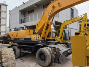 Excavadora Usada de Alta Calidad HYUNDAI 210W-7 210W-9 150LC 220LC a Bajo Precio, Excavadora de Cadenas Usada en Venta - Product Image 5