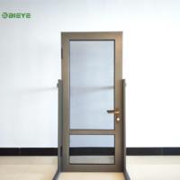 Porte en aluminium moderne suspendu écran magnétique maille en acier inoxydable pour porte