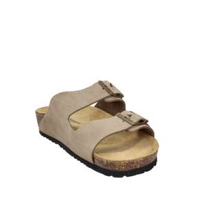 Valleverde Pantoufles pour homme Taupe 41 Semelle en liège Confort pour l'intérieur - Product Image 4