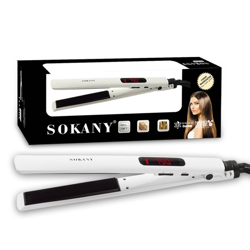 SOKANY Electric Hair Straightening and Curling