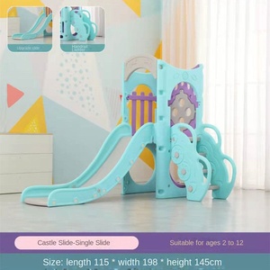 Tobogán de plástico para interiores/exteriores para niños, Castillo para el hogar, centro comercial, instalaciones de jardín de infantes para bebés, juguetes grandes para parques de atracciones - Product Image 6