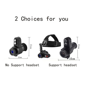 7X Vision nocturne numérique CYF- E + portée de chasse monoculaire avec supports portée de chasse tactique numérique montée sur la tête pour 11/20mm - Product Image 3