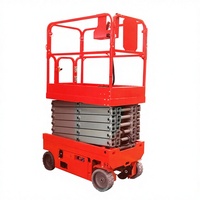 Tables élévatrices à ciseaux électro-hydrauliques DAHUI GTJZ04-GTJZ14, plateforme de travail en hauteur, acier au carbone, capacité 113 kg, hauteur maximale 4m-13.8m