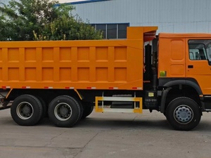 6-cylinder 6.2-meter cargo bed 8x4 mining truck <b>12</b>-wheel dump truck 31-40 tons Weichai diesel engine left-turn dump truck - Product Image 3